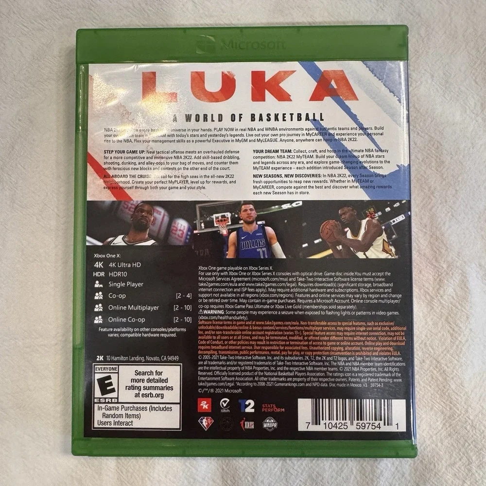 N/A nba 2k22