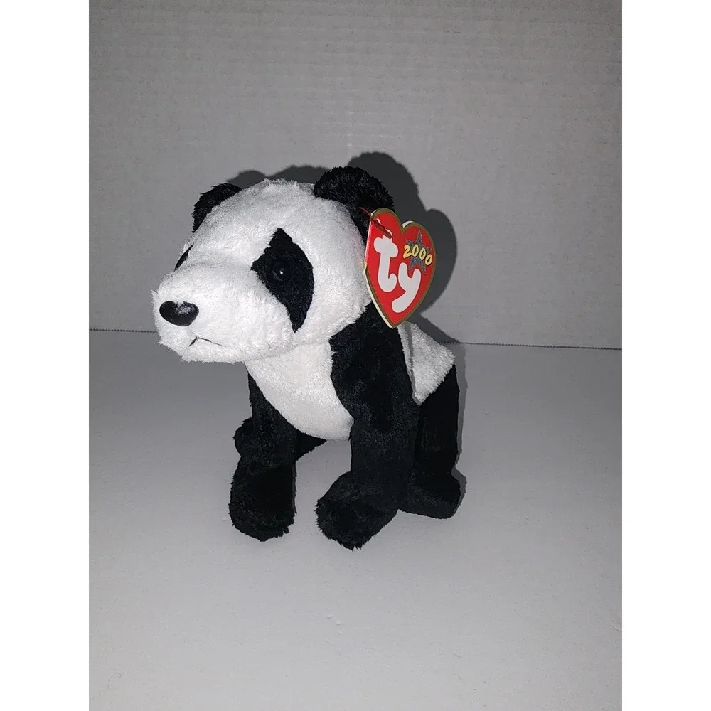 Ty Beanie Babies China The Panda‎ Bear 2000 Holographic tag