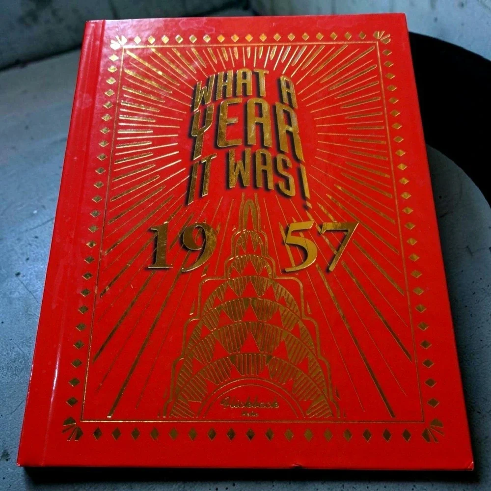What A‎ Year It Was 1957 Hardcover Book Published 2007 Flickback Media History