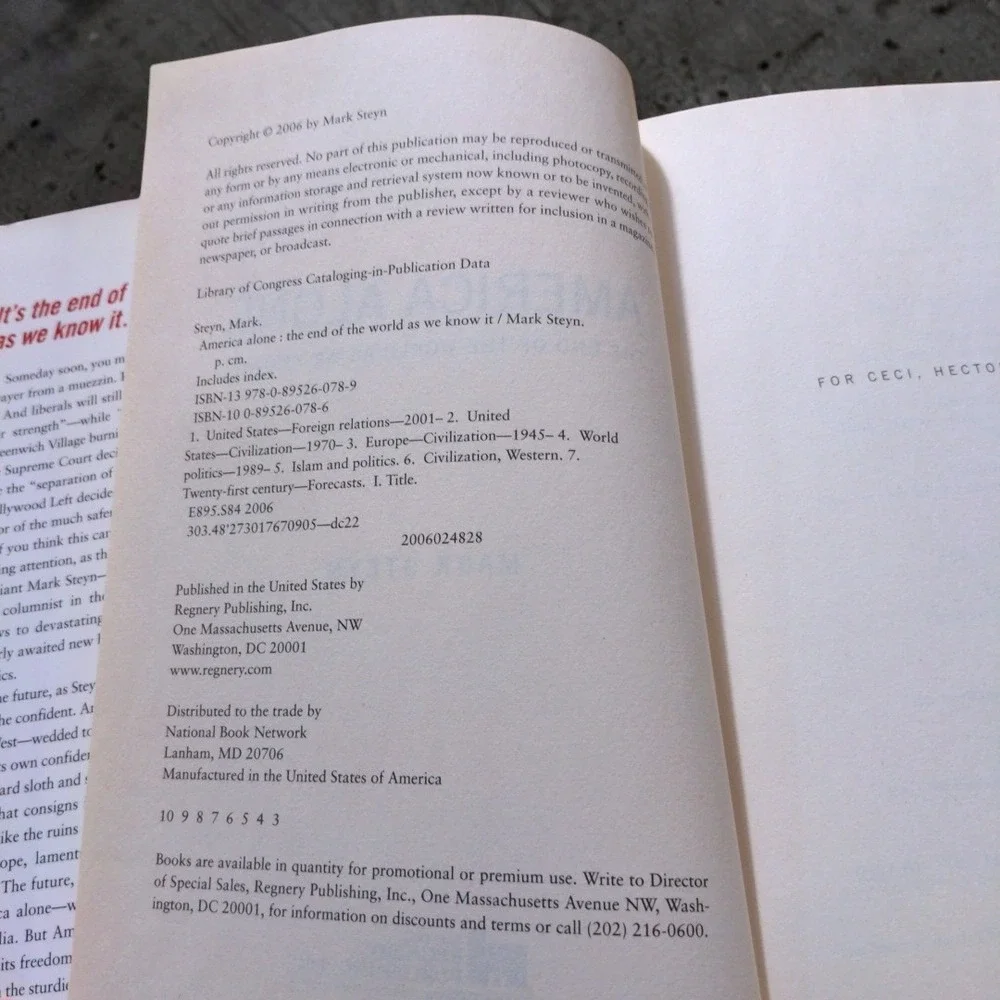 Regnery Publishing why you