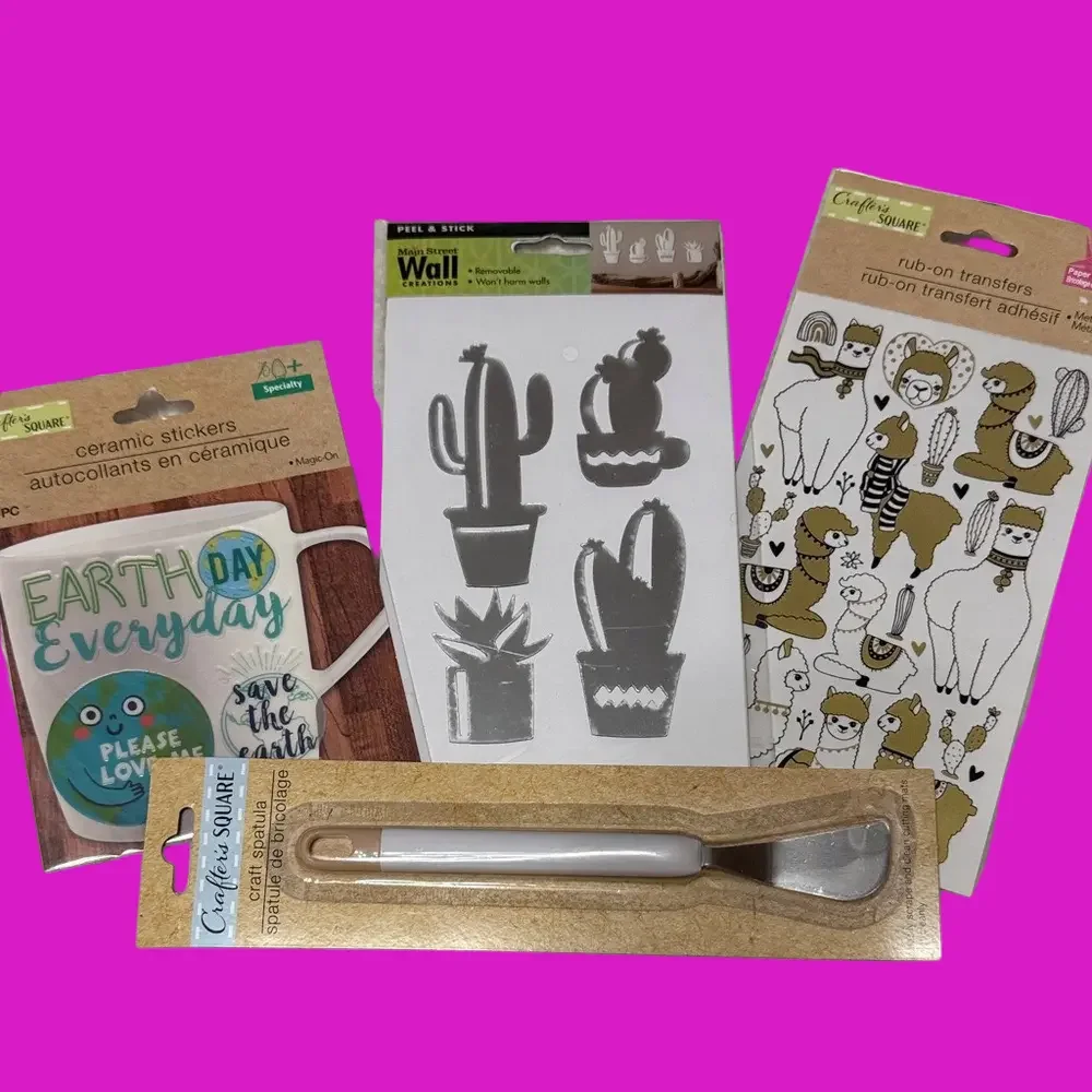 Craft Sticker and Tool Set‎
