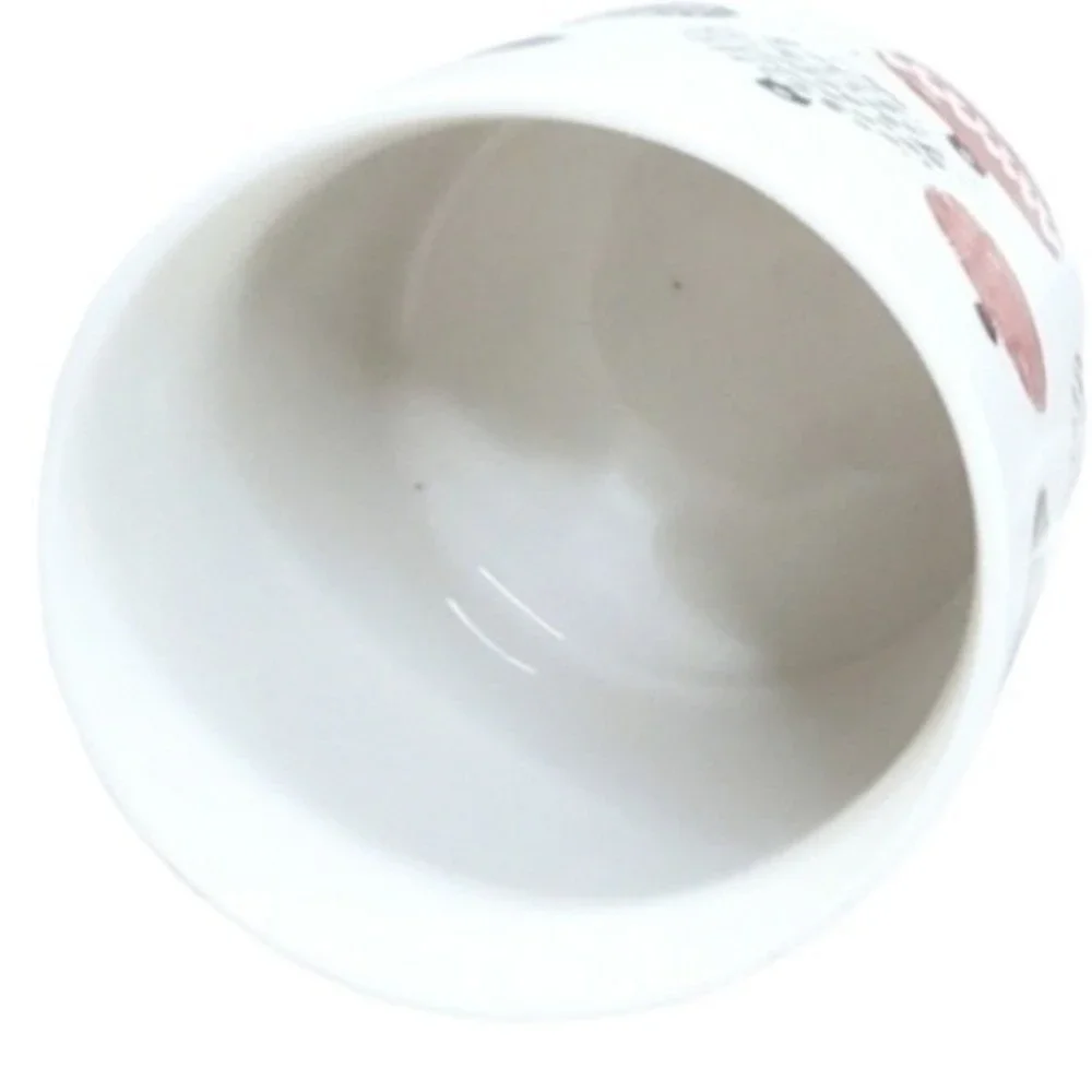 Starbucks Christmas Ornaments Porcelain Mug Cup 2016 Red Black White 12fl