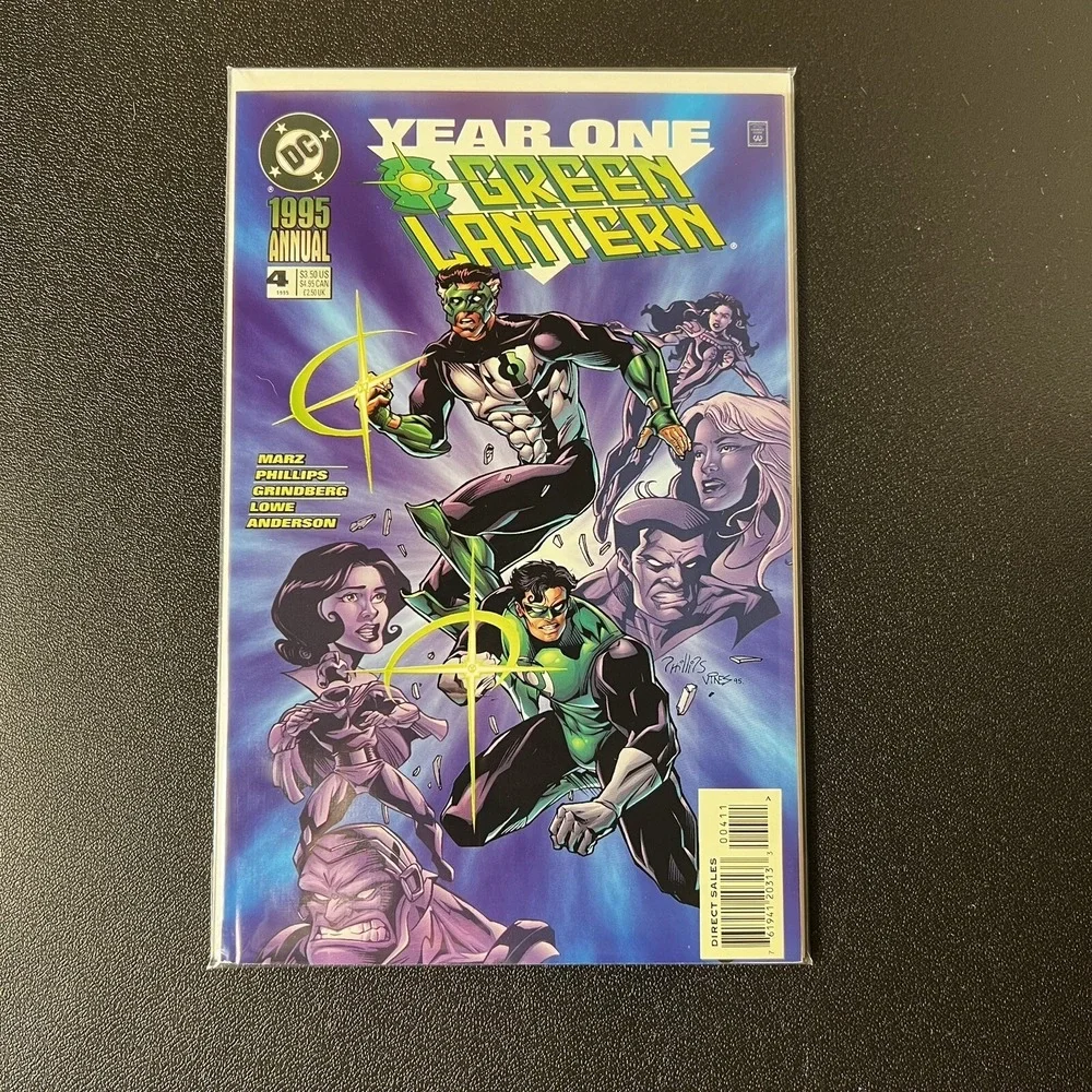 Green Lantern #4‎ (1995 DC) Year One Annual