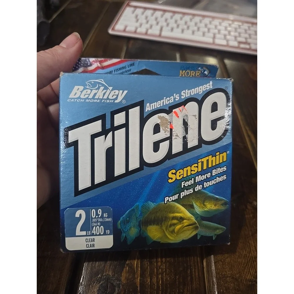 Trilene 2 Lb XT Fishing Line‎ 400 Yards CLEAR