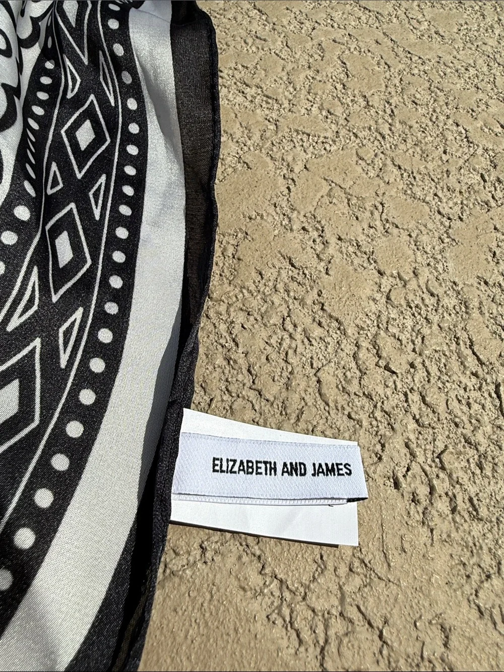 Elizabeth and James lightweight square