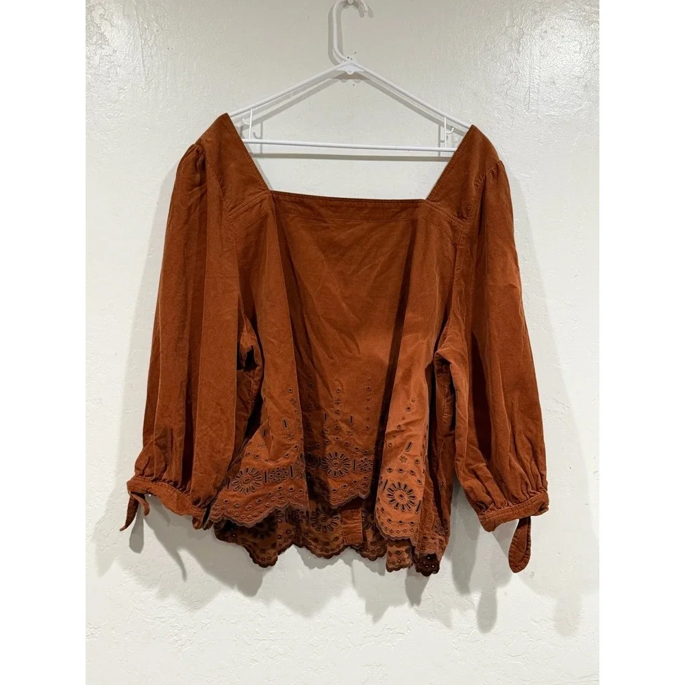 Madewell corduroy top