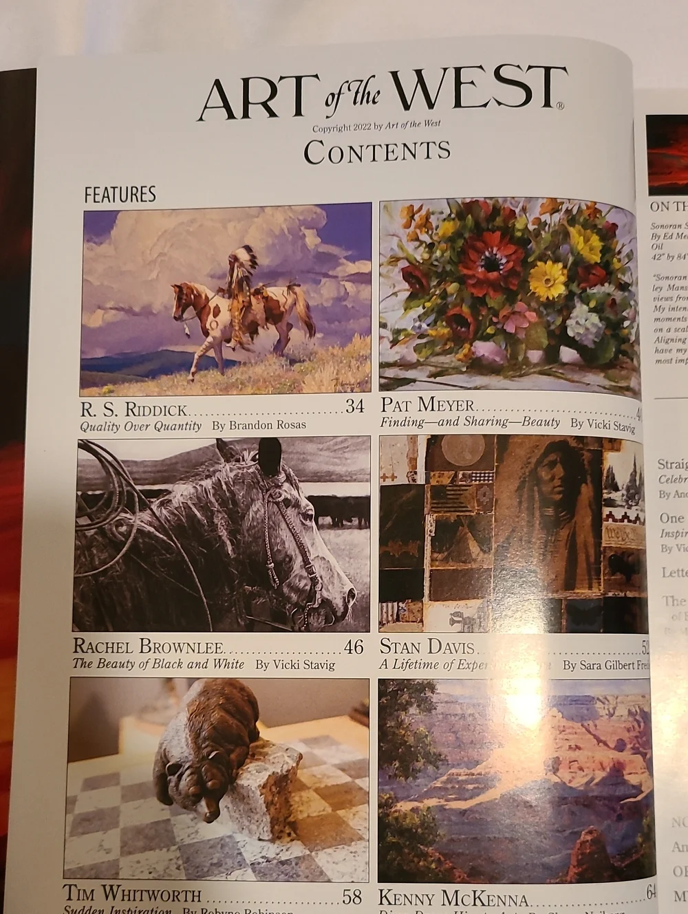 art of the west aug march