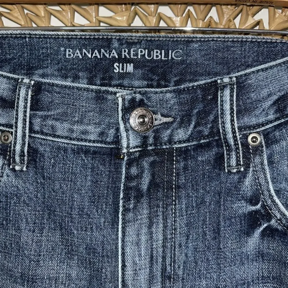 Banana Republic slim denim republic
