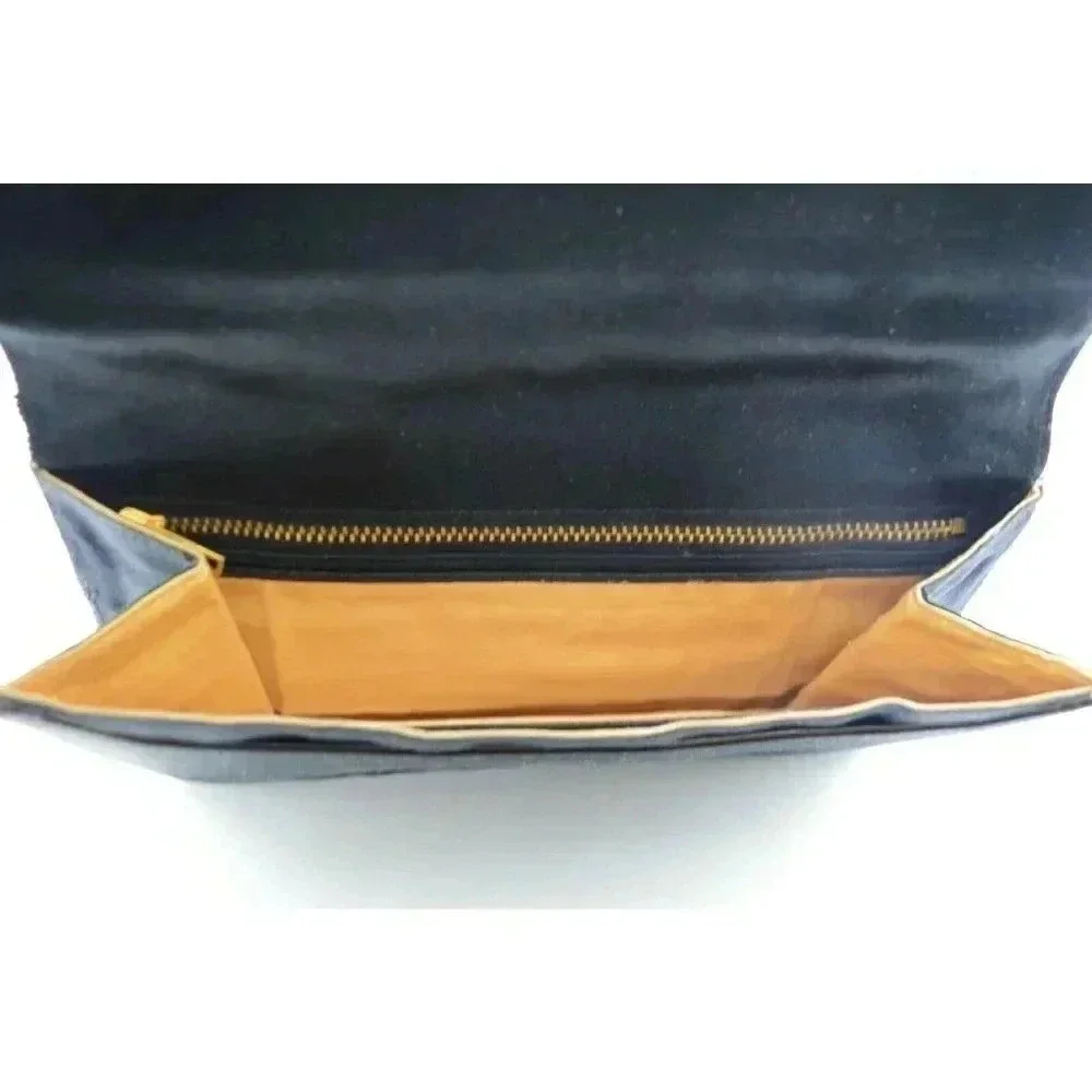 Vintage black heavily