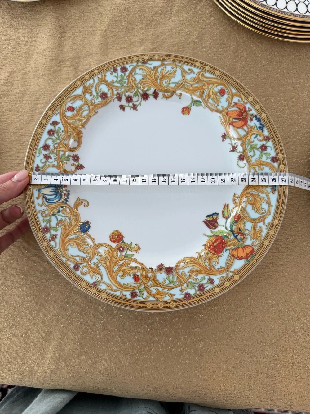 Versace porcelain dinner