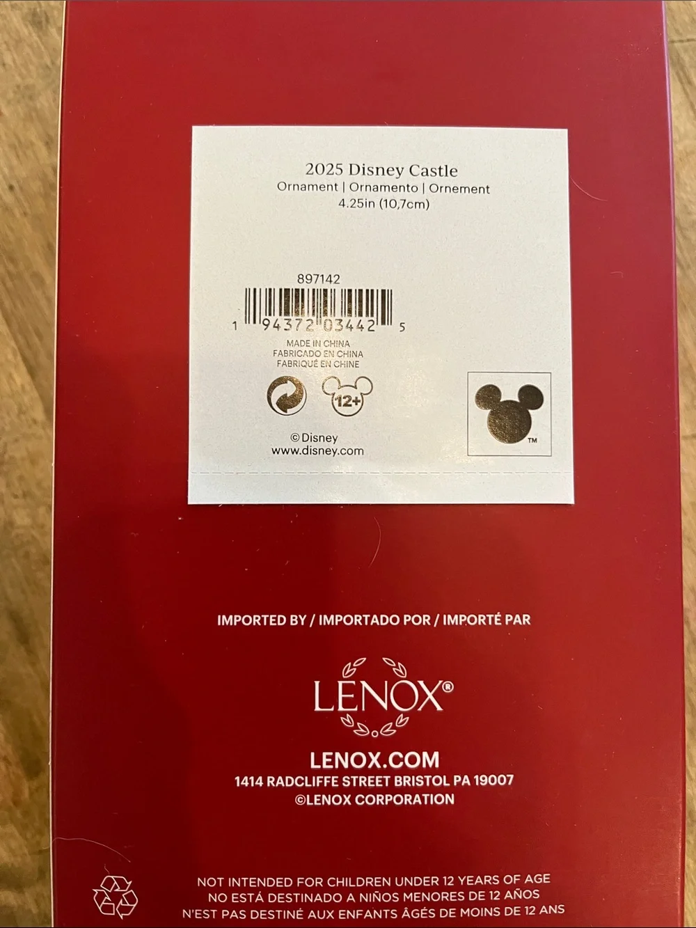 Lenox 2025 cinderella’s