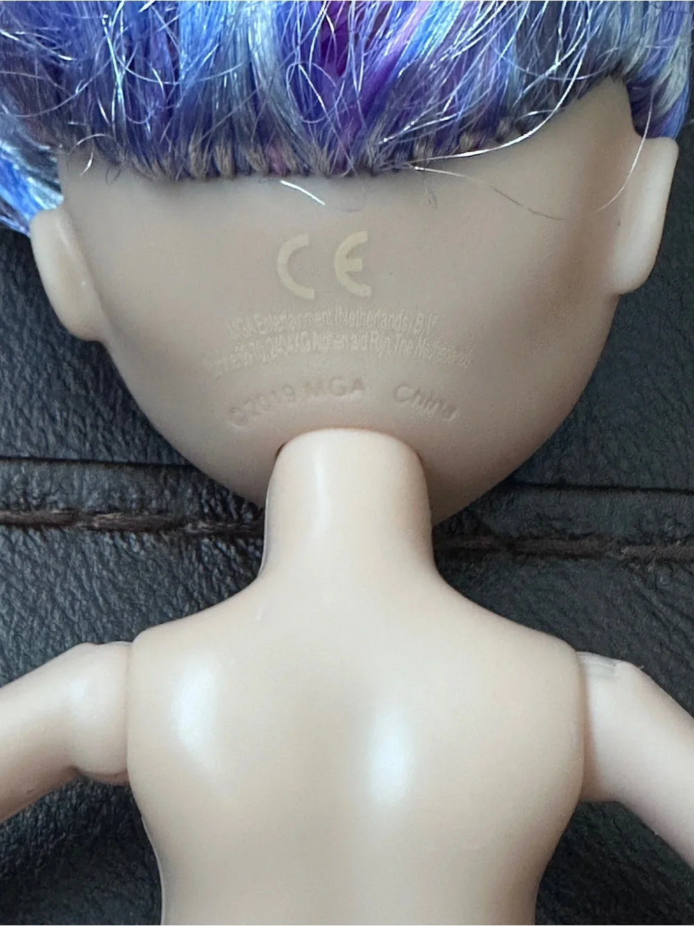 Rainbow High Cheer Violet Willow Purple Cheerleader Doll with no clothes