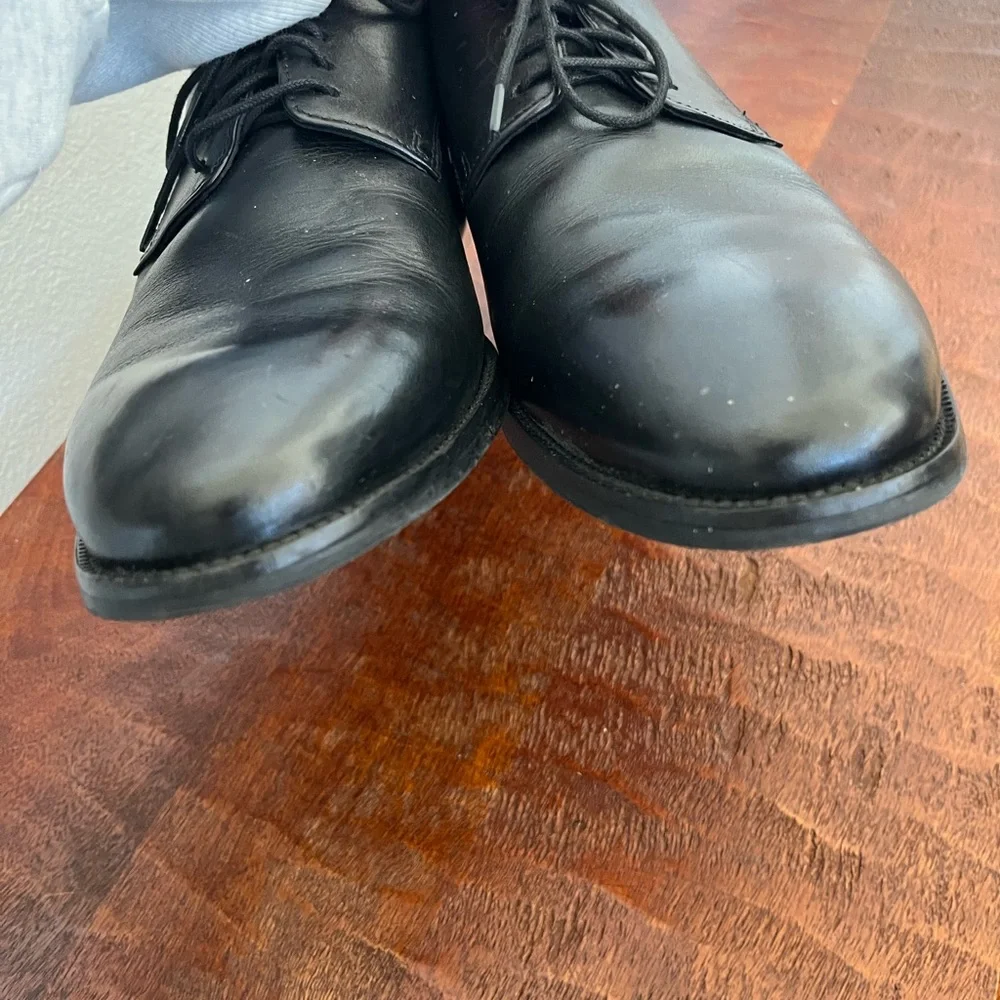 Cole Haan Hawthorn Black Lace Up Oxford Dress Office Special Event Shoes Sz 10.5