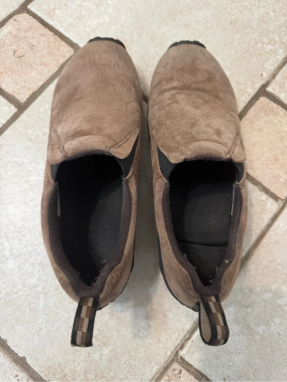 Merrell suede upper