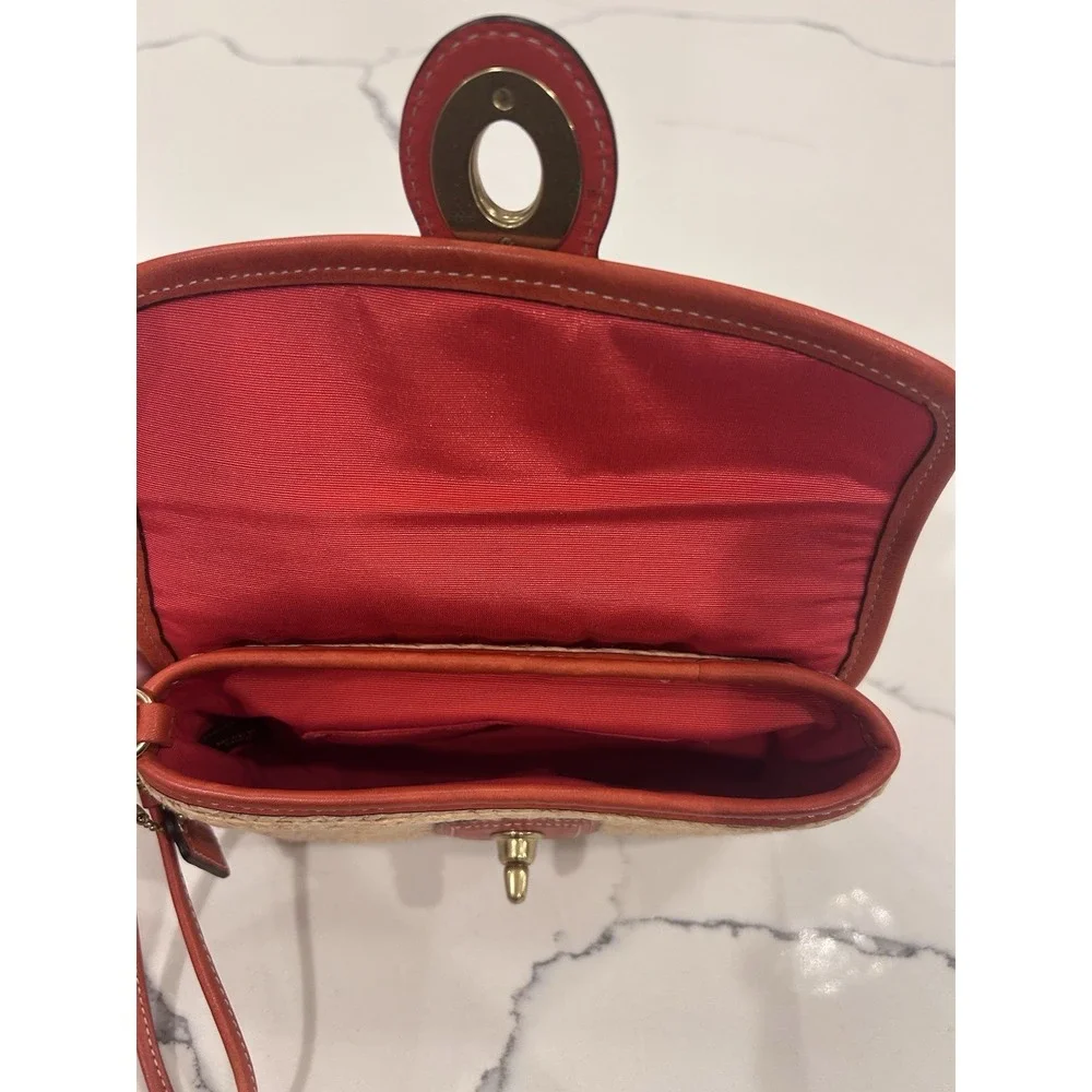 Coach wristlet clutch