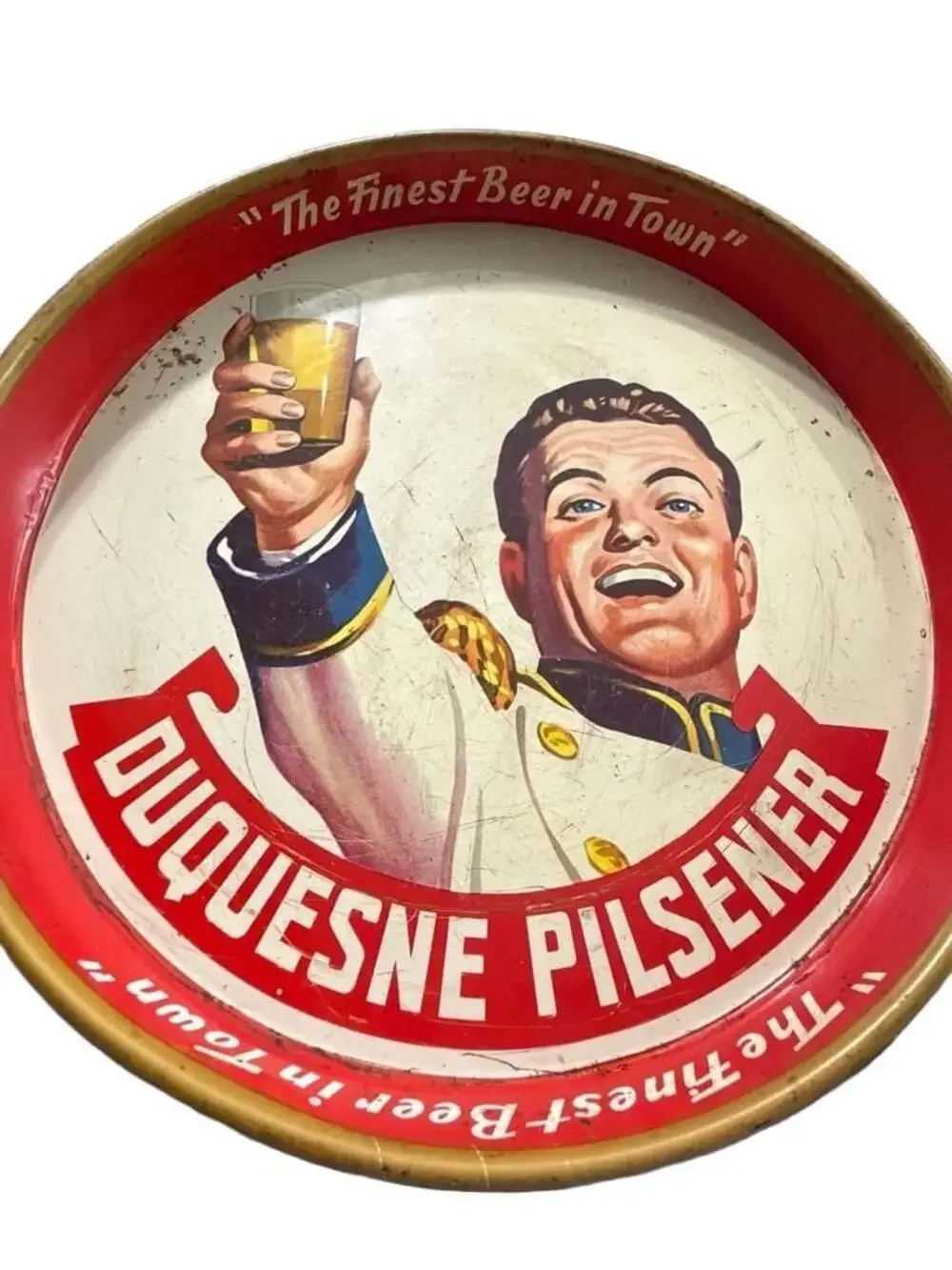 Duquesne Brewing Company #vintagebartop gently round