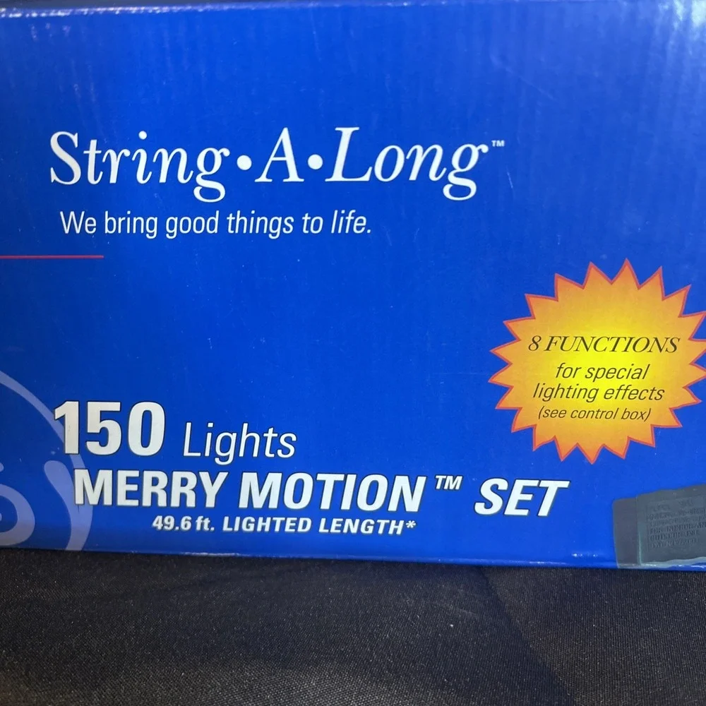 GE String-A-Long Mini-Lights rare hard