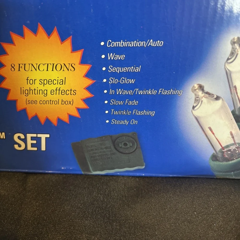 GE String-A-Long Mini-Lights rare hard