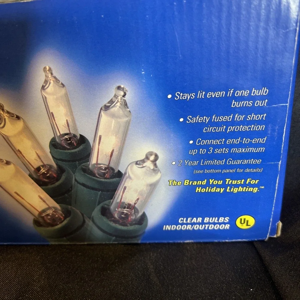 GE String-A-Long Mini-Lights rare hard