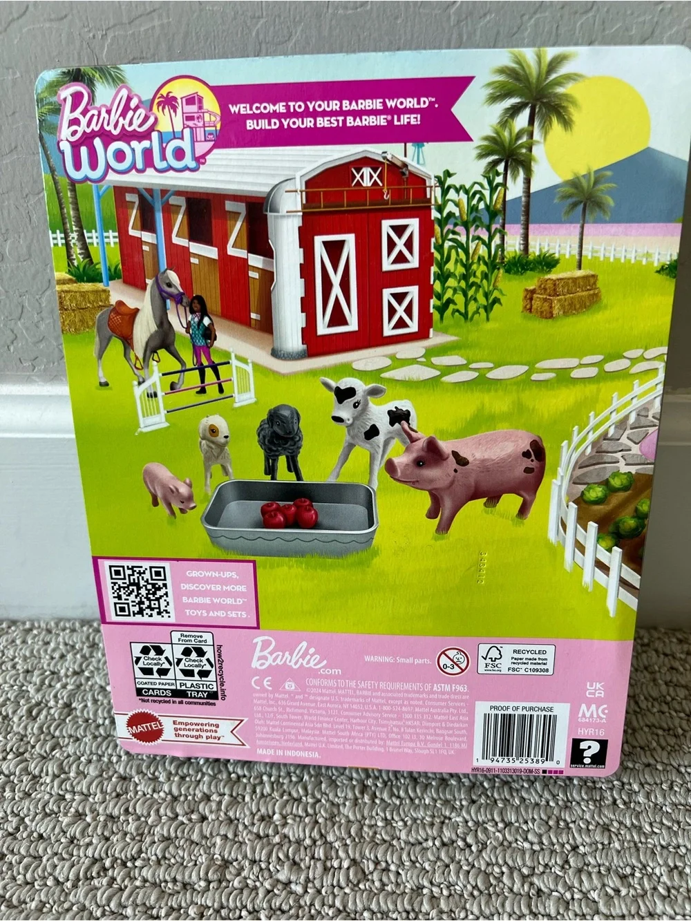 Barbie sold care