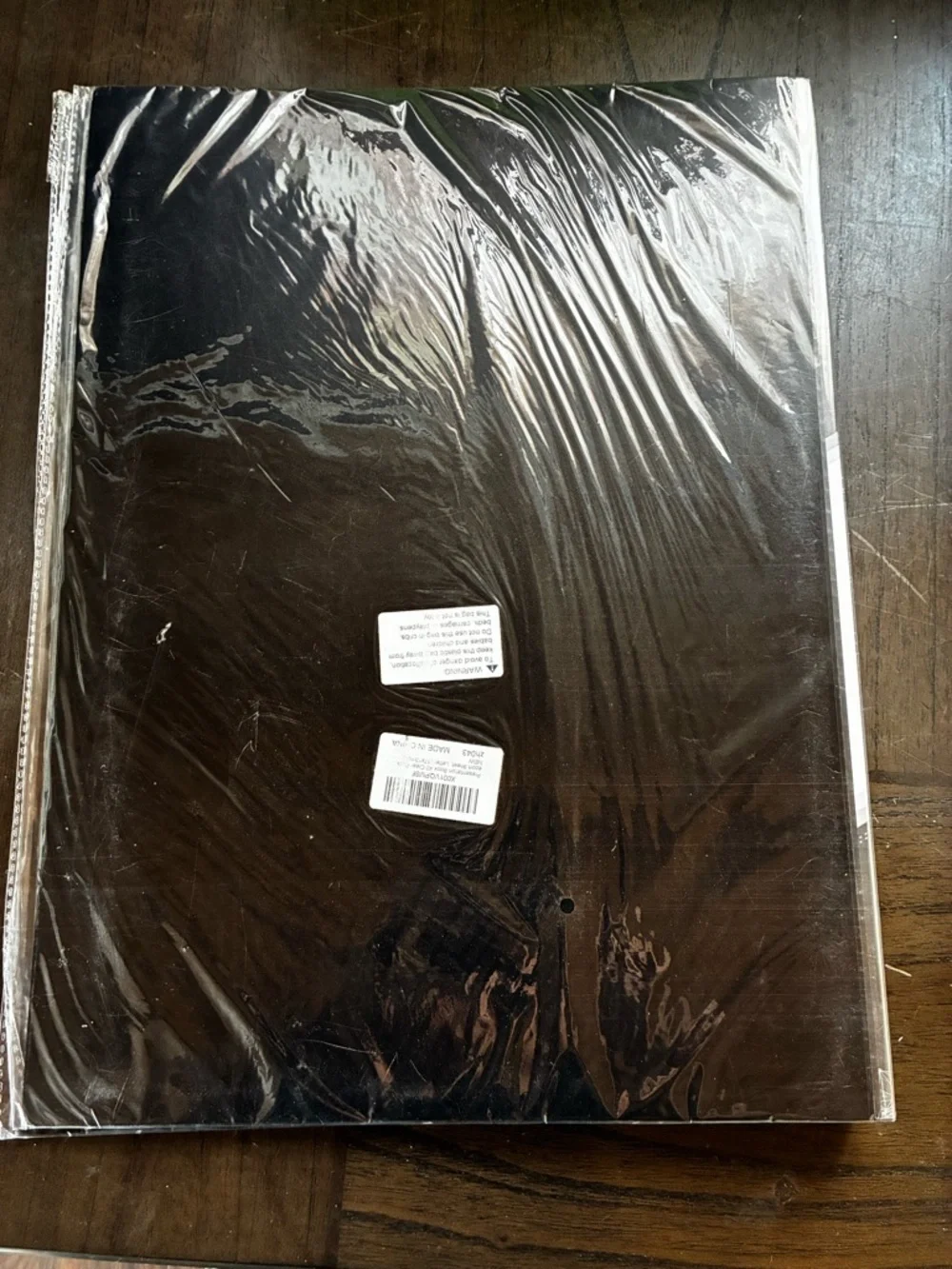 Art Portfolio Folder, 40 Clear Pockets Paper Protectors Display 80 Pages 17”x12”