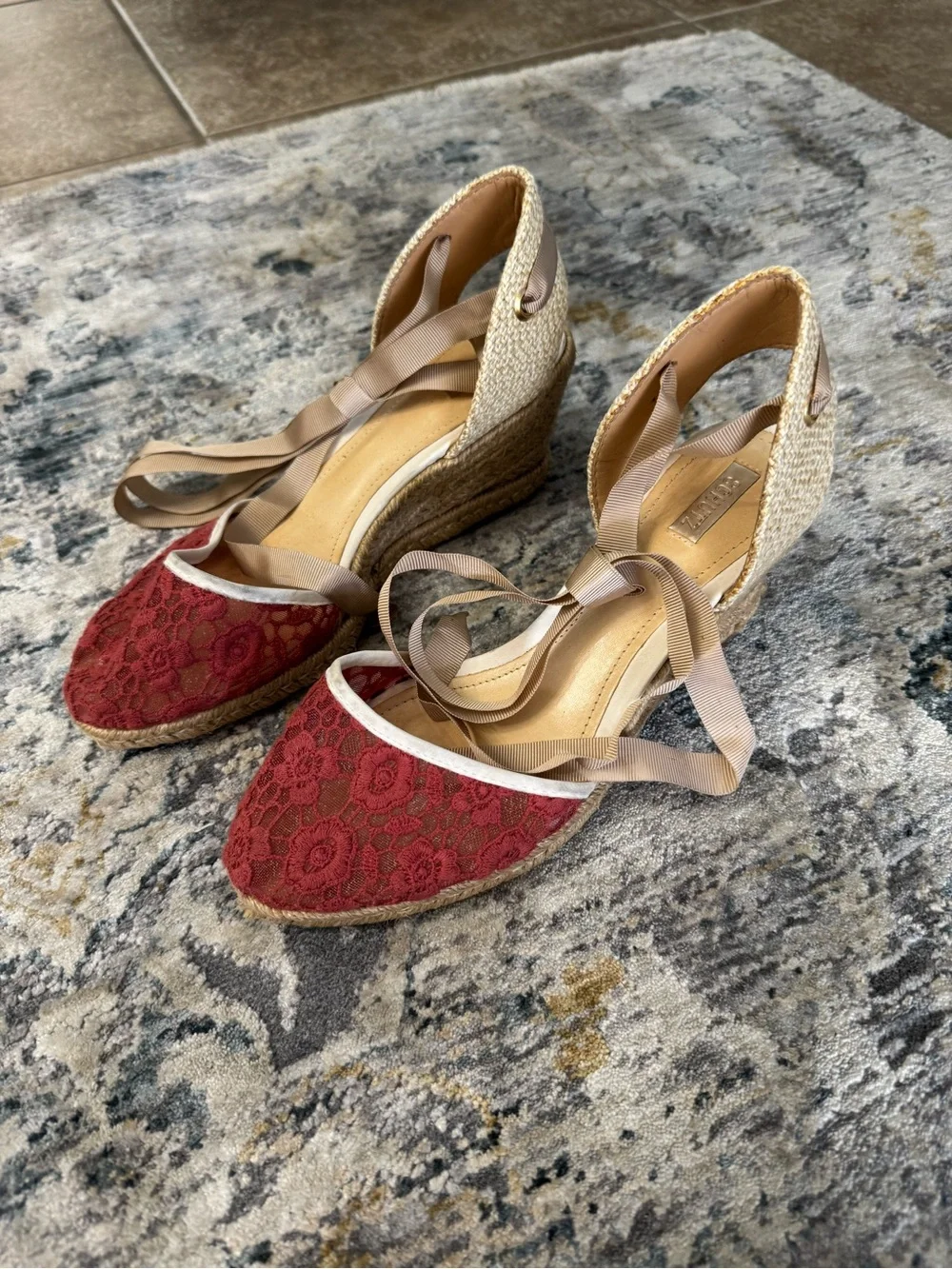 SCHUTZ delicate red