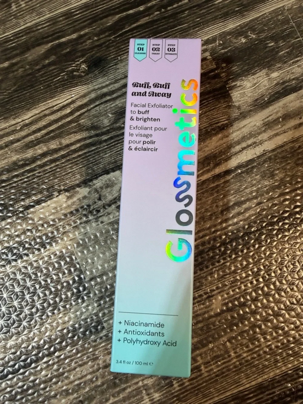 Glossmetics Buff, Buff, and Away Facial Exfoliator