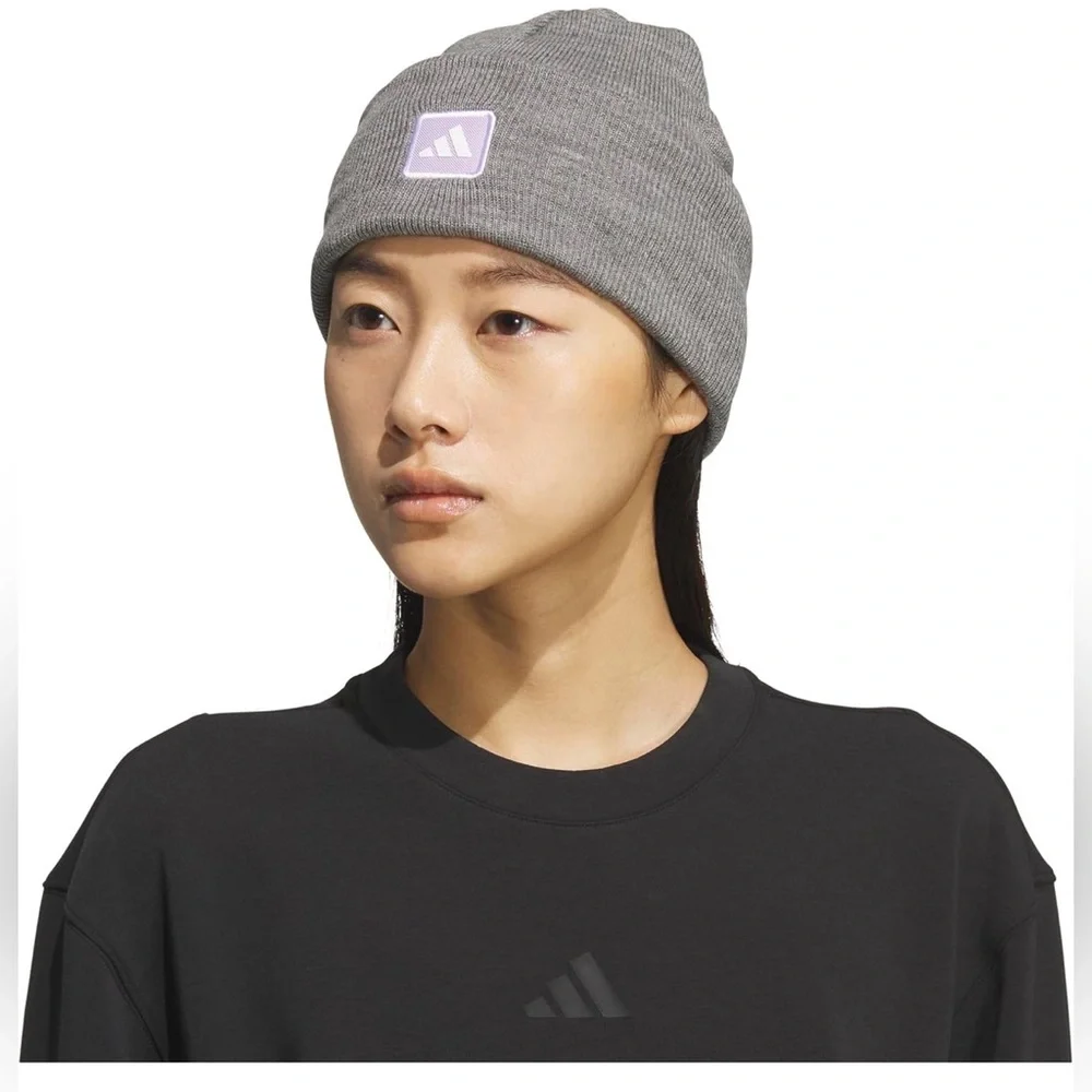 adidas or versatile #cuffedbeanie