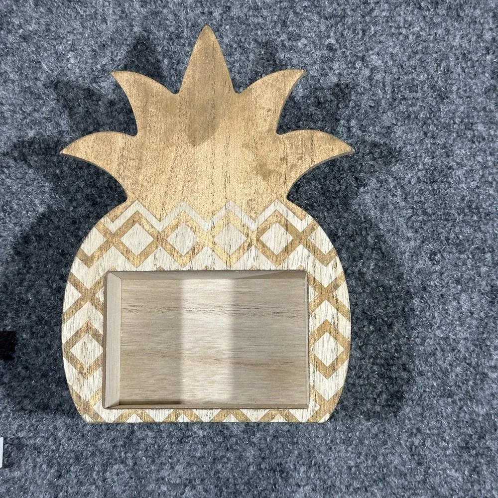 Office Envy Pineapple Desk‎ Daily Wooden Block Calendar , 5.5