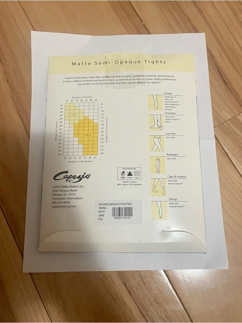 Capezio brand new