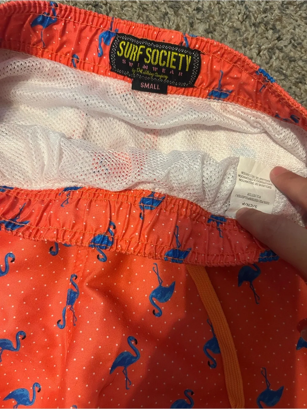 Surf Society bright coral