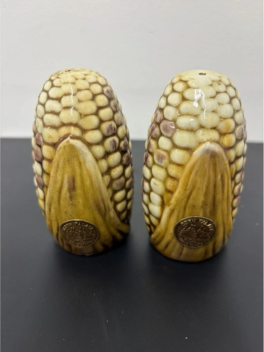 Vintage Corn On The Cob Salt & Pepper Shakers From The Corn Palace In S. Dakota