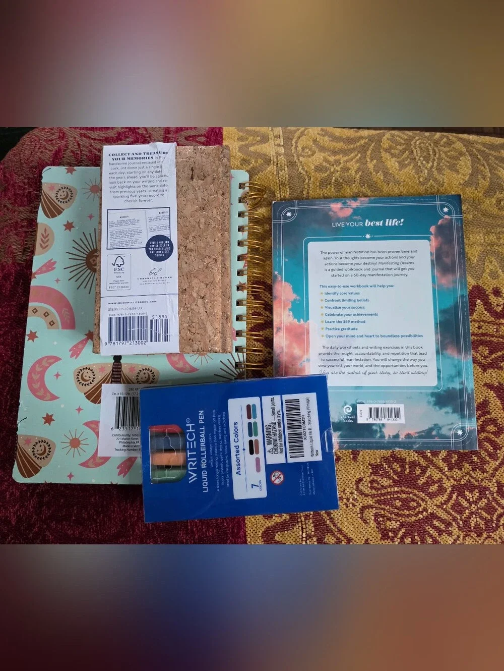 4 Piece Manifestation Journal Bundle