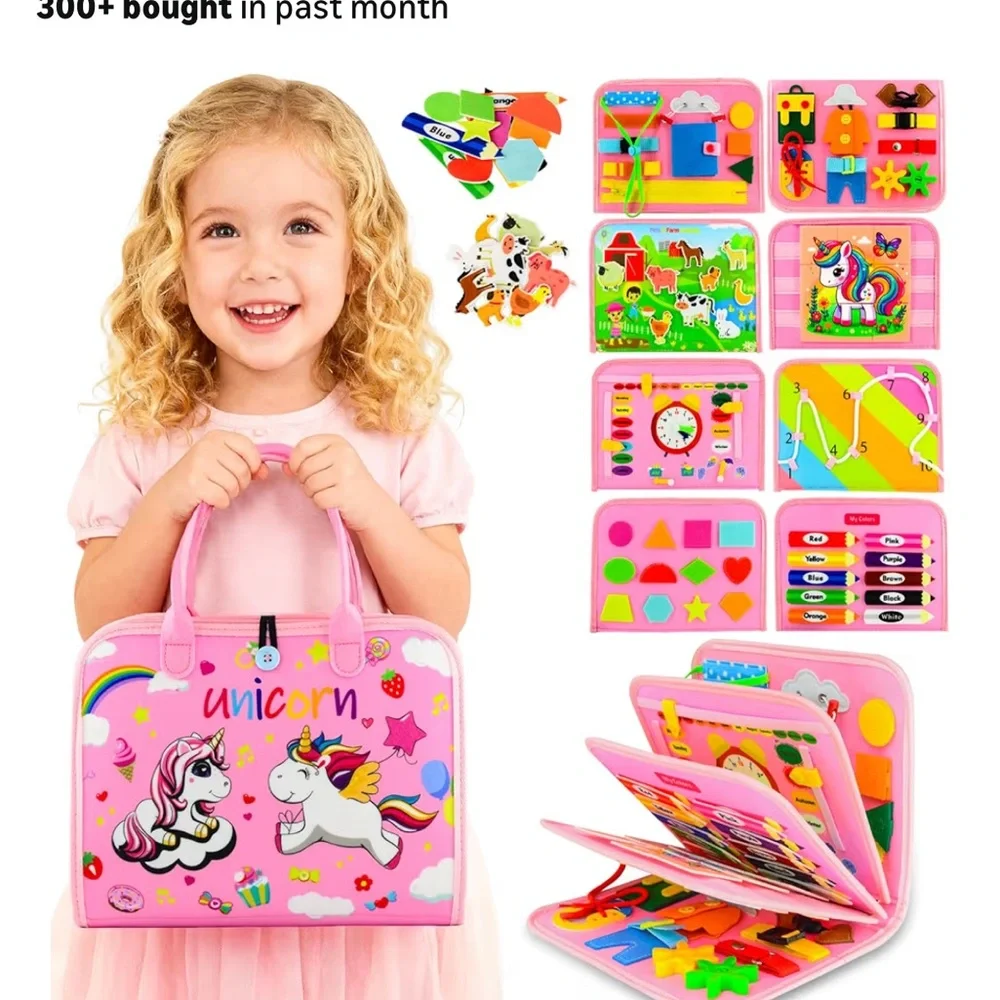 Toddler busy book toy brand new