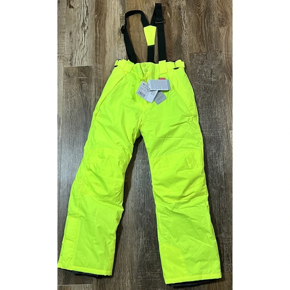 Mountain Warehouse Falcon Extreme Waterproof Kids Snow Pants Sz 11-12 NWT Neon