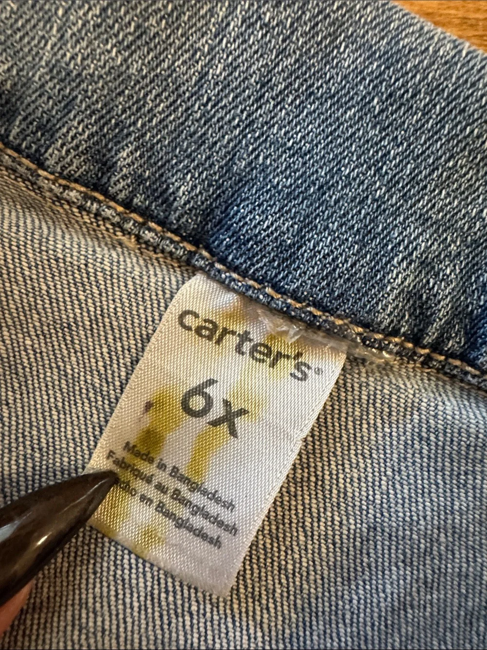 Carters carter denim