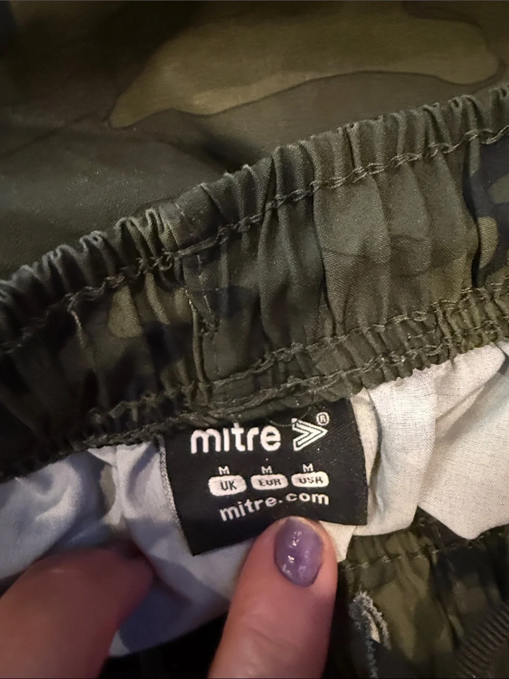 Mitre men camo