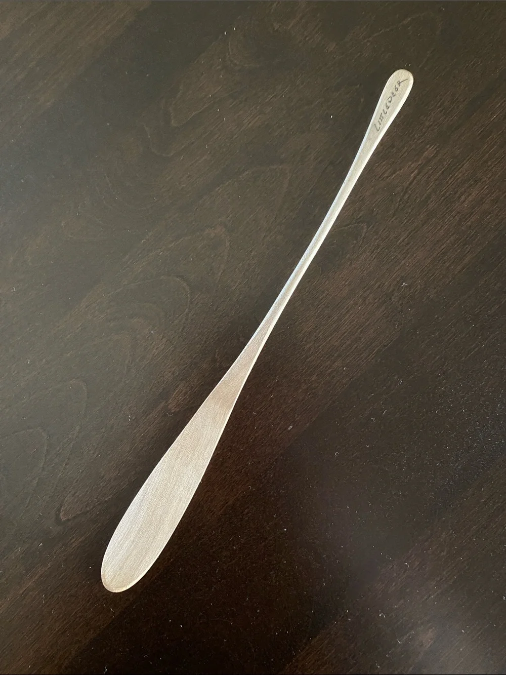 Littledeer Sustainable Wooden Coffee Paddle - NWOT