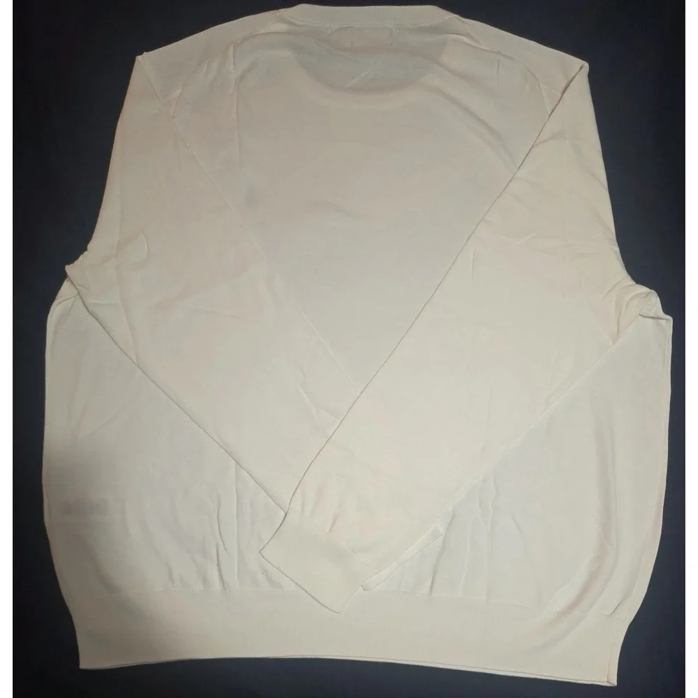 Polo Ralph Lauren White Spa Terry Raglan Pullover Sweatshirt Men's Size 3XB NWT