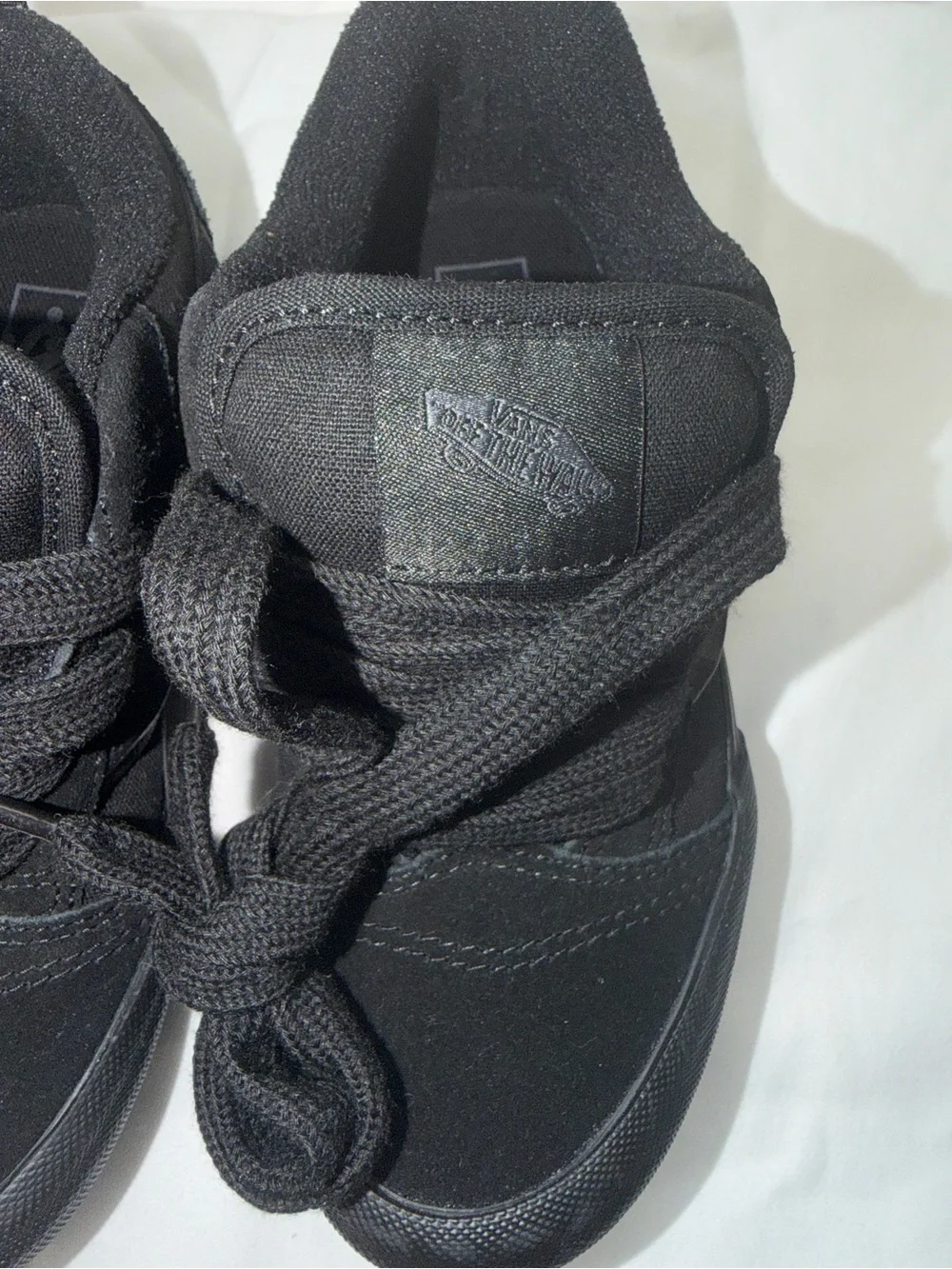 Vans all black