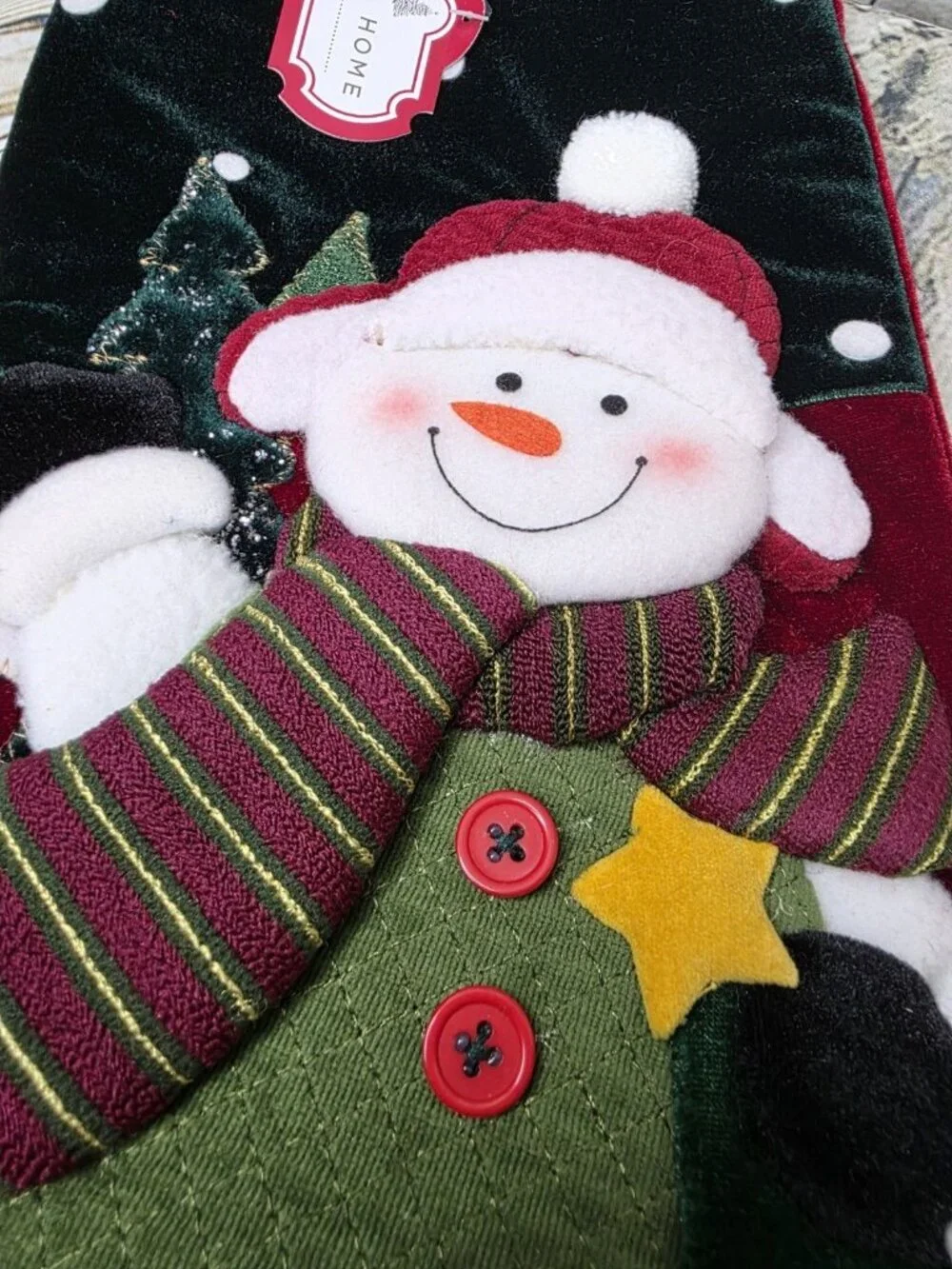 Trim A Home snowman christmas