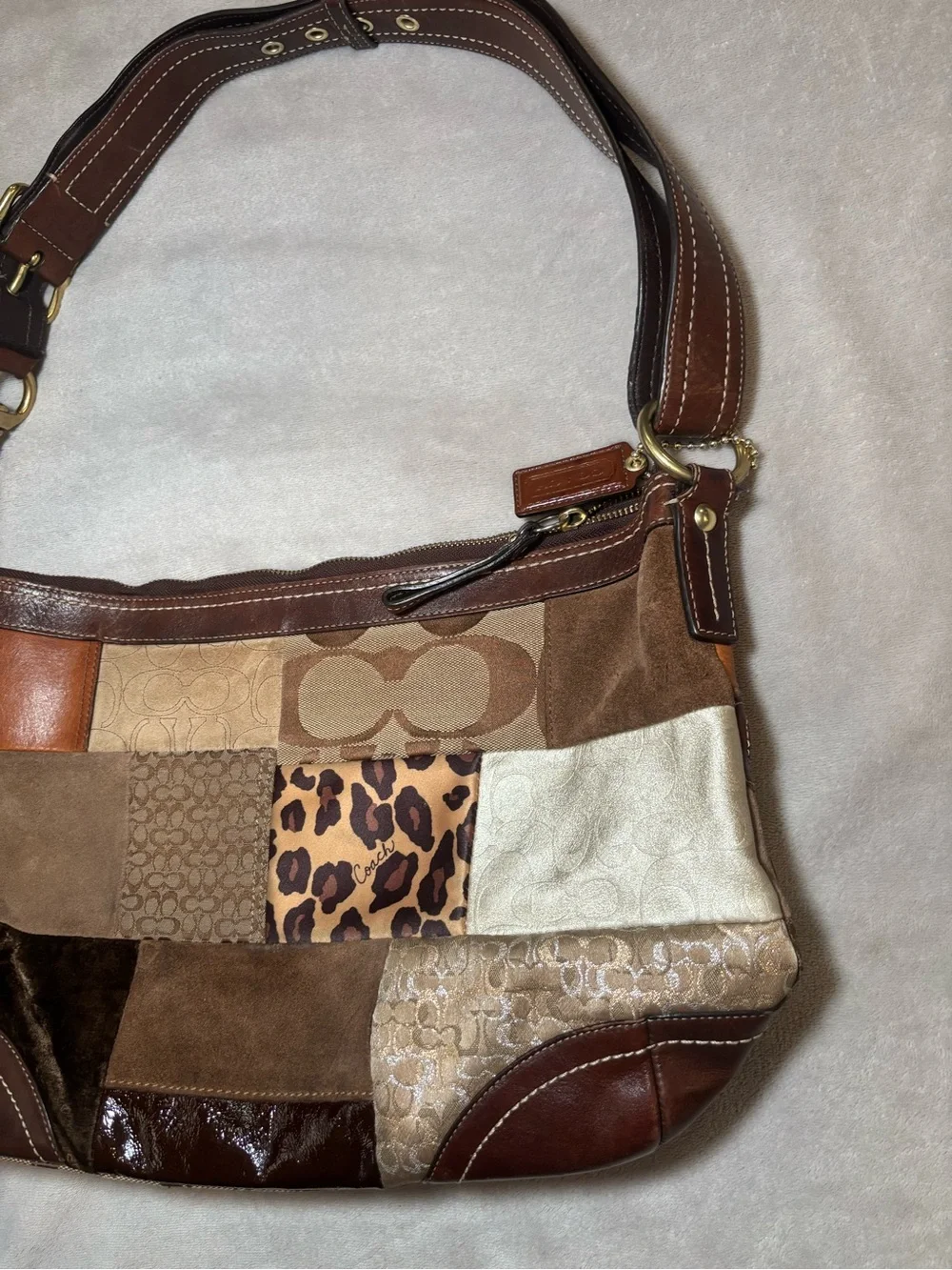 Coach vintage patchwork