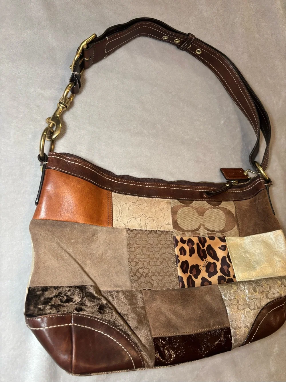 Coach vintage patchwork