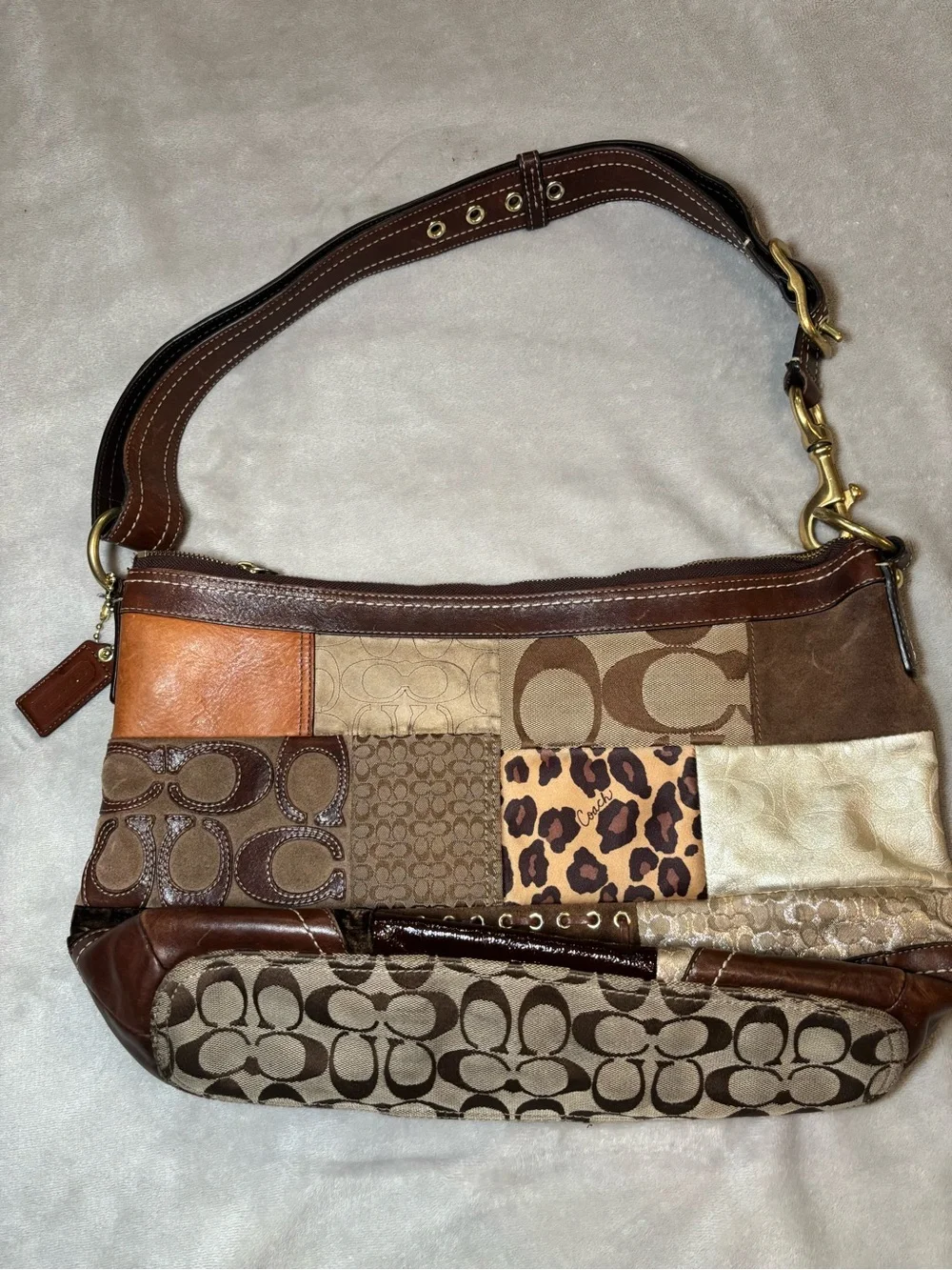 Coach vintage patchwork