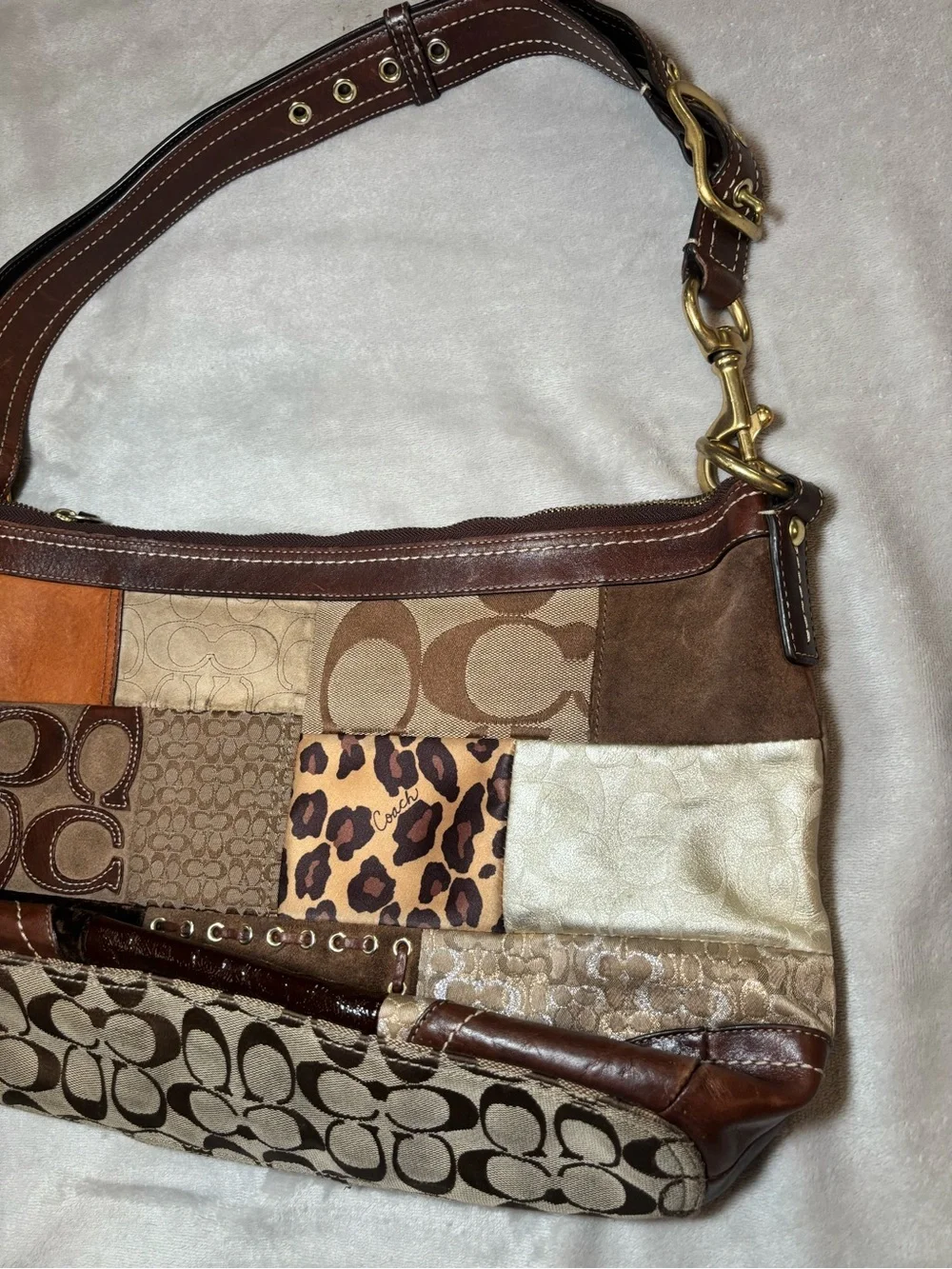 Coach vintage patchwork