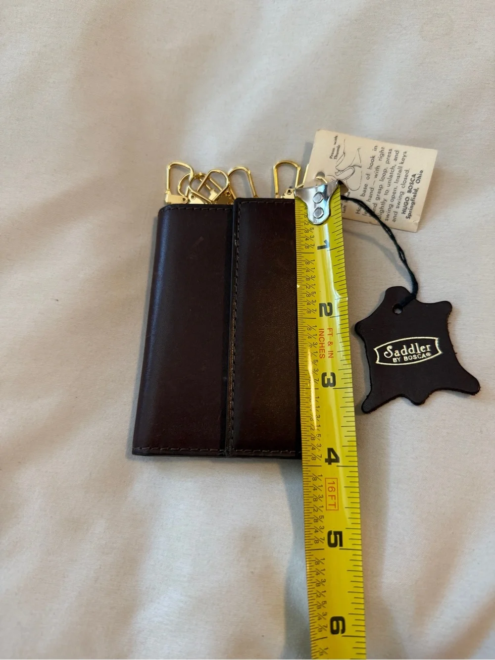 Bosca leather does