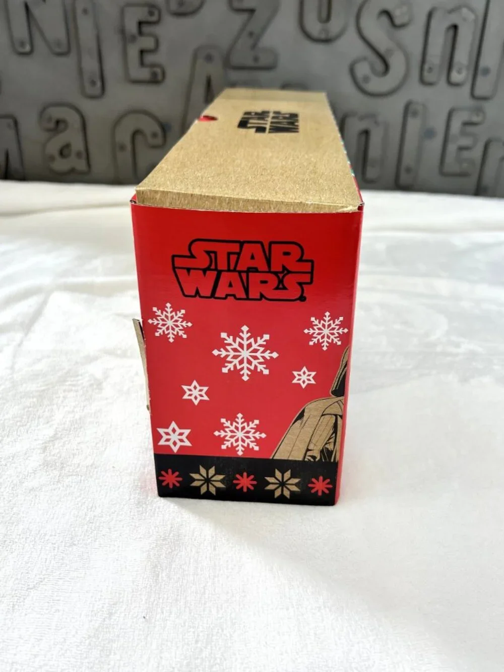 Disney Star Wars 16 oz Christmas glasswear set of 4