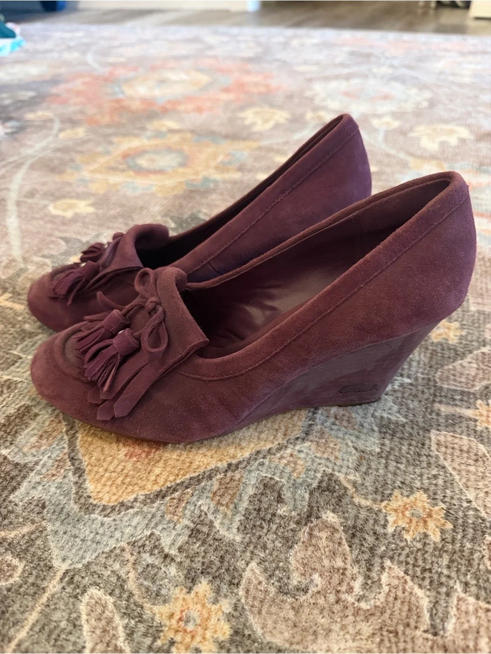 Coach wedge heels