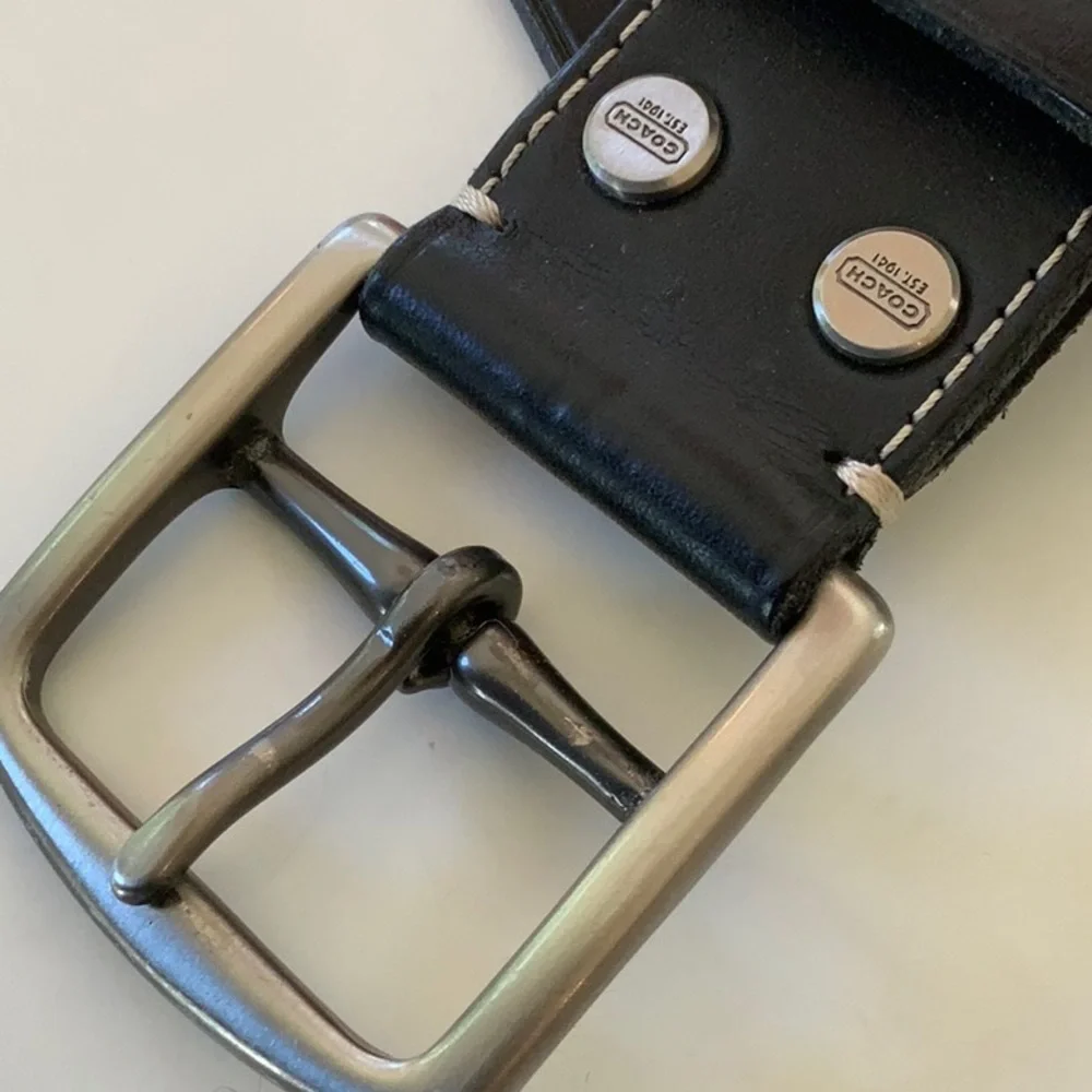 Coach Leather Belt Size 32