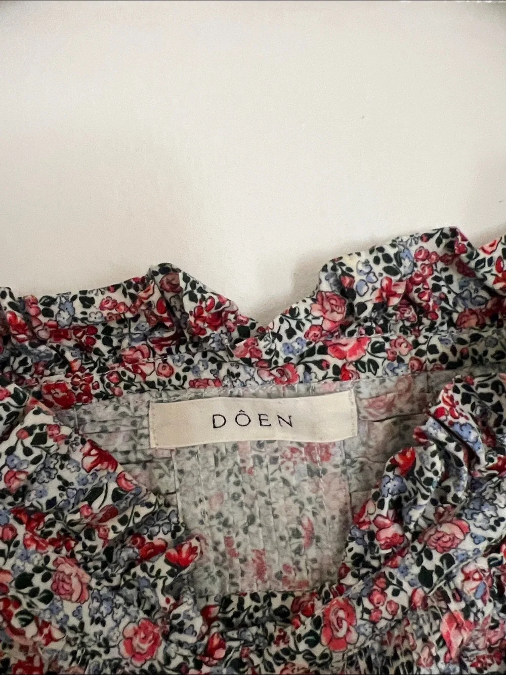 Doen smocked top